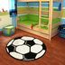 Hanse Home Collection koberce Kusový koberec Prime Pile Fussball 100015 - 200x200 (priemer) kruh cm