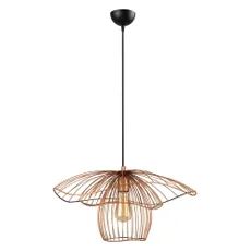 Čierno-ružové závesné svietidlo ø 50 cm Root – Squid Lighting
