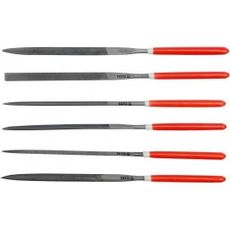 Sada pilníků jehlových 3 x 140 mm 6 ks - YT-6160