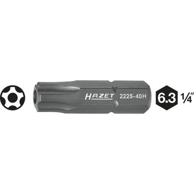 Nástavce (bity) s profilom päťcípej hviezdy 2225-10H Hazet - HA097043