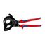 KNIPEX 95 32 315 A nožnice na káble, 315 mm - čierne, viaczložkové puzdrá