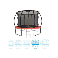 Marimex | Trampolína Marimex Premium 396 cm + vnútorná ochranná sieť + schodíky ZADARMO | 19000113