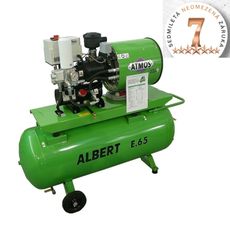 Skrutkový kompresor Atmos Albert E.65 STANDARD + vzdušník + sušička