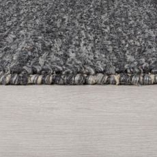 Flair Rugs , Ručne tkaný kusový koberec Minerals Dark Grey, 120x170, šedá, chodba / predsieň