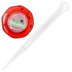 Aigostar - LED solárne svietidlo LED/0,006W/1,2V 100mAh 2700K IP44 červené
