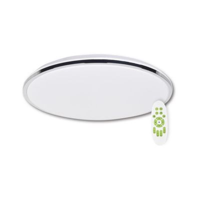 Top Light Silver KXL RC - LED Stmievateľné stropné svietidlo LED/51W/230V DO