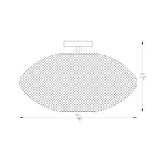 Zuma Line A8193-MBK - Prisadený luster ORION 1xE27/40W/230V čierna
