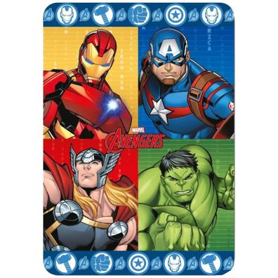 Detská flísová deka Avengers - 100 x 140 cm