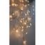 Solight Vianočný záves Cencúle 120 LED teplá biela, 3 m, s časovačom