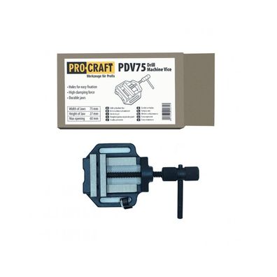 Zverák pod vŕtačku Procraft PDV75