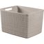 Curver Košík Jute L 20 l, taupe