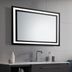 Zrkadlo Moderno LED Black 100 x 63 cm