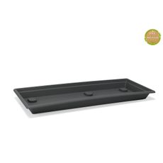 Gardenico Miska pod truhlík Magnus antracit, 100 cm, 100 cm