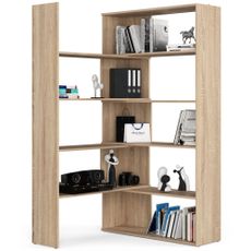 Ak furniture Knižnica TWIST dub sonoma