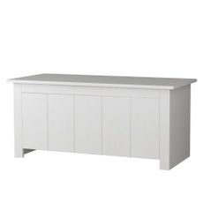 Biela truhlica z borovicového dreva 100x45 cm Bertram – Støraa