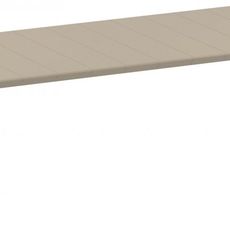 Rozkladací záhradný stôl 260+40 cm Šedohnědá taupe