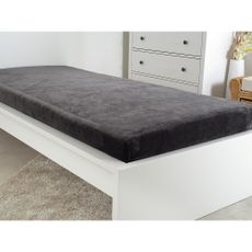 Tmavosivá plachta z mikroflanelu 180x200 cm Exclusive – B.E.S.