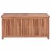 Záhradný úložný box teak Dekorhome 90 cm