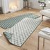 NORTHRUGS - Hanse Home koberce Kusový koberec Twin-Wendeteppiche 103117 grün creme – na von aj na doma - 80x250 cm