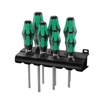Wera 223161 Skrutkovače Kraftform Plus 367/7 TORX® HF, pridržiavacia funkcia (Sada 7 dielov + stojan)