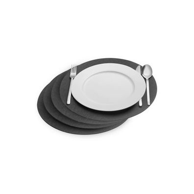 Westmark Prestieranie COZY, pr. 35 cm, súprava 4 ks, antracit