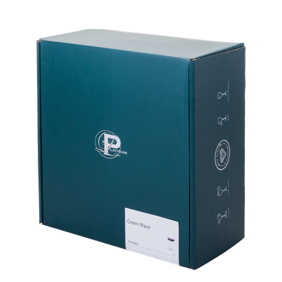 Poháre na biele víno 400 ml set 2 ks – Green Wave Platinum Line Lunasol II - 322900