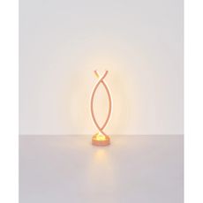 Globo 58457P - LED stmievateľná dotyková stolná lampa HELA LED/1W/3,7V ružová