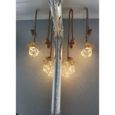 Eglo 411116 - LED Vianočná dekorácia JUTTA 15xLED/0,06W/3xAA