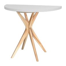 Okrúhly rozkladací jedálenský stôl 45x90 cm Jubi – Ragaba