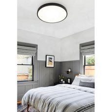Top Light Metal 40C - LED Stropné svietidlo LED/36W/230V  40 cm čierna
