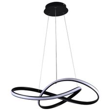 Brilagi - LED Stmievateľný luster na lanku COSMOWAVE LED/70W/230V čierna + DO