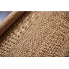 Diamond Carpets India , Ručne viazaný kusový koberec Golden Rugtriever DESP P94 Golden, 140x200, hnedá, chodba / predsieň