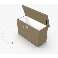 Biohort Úložný zamykací box (bronzová metalíza) 100 cm