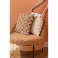 Dekoračný vankúš z mikroplyšu 45x45 cm Checker – PT LIVING