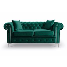 Pohovka Roma Chesterfield II  Modrá