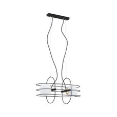 Argon 851 - Luster na lanku ROSSANO 2xE14/40W/230V