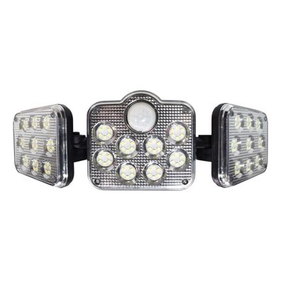 LED Solárny reflektor so senzorom pohybu LED/20W/3,7V 1200 mAh IP44 + DO