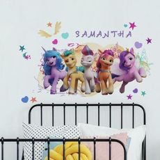 York Wallcoverings Samolepky s rozprávkovým motívom MY LITTLE PONY s menom vášho dieťaťa