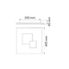 Wofi 11247 - LED Stmievateľné stropné svietidlo NADRA LED/27W/230V
