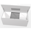 Biohort Dizajnový viacúčelový box BIOHORT LoungeBox (strieborná metalíza) 200 cm (2 krabice)