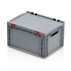 Plastová prepravka s vekom 400 x 300 x 235 mm