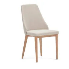 Béžová jedálenská stolička Rosie – Kave Home