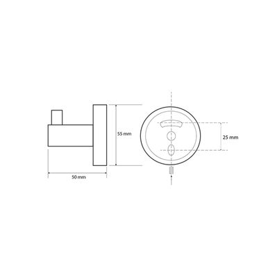 SAPHO XB200 X-Round Black háčik, čierna
