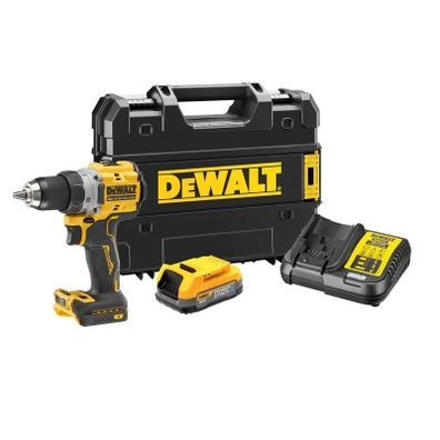 Bezuhlíková aku vŕtačka DeWALT DCD800E2T (2x aku PowerStack) 90 Nm