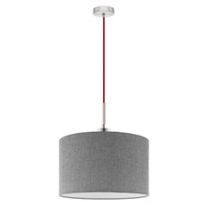 Eglo - LED  Luster na lanku TUNJA 1xE27/60W/230V šedá