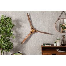 Estila Industriálna interiérová ozdoba vrtuľa Folnord 90 cm zliatinová