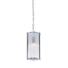 Zuma Line 2200131P-1 - Luster na reťazi MARMO 1xE27/40W/230V chróm