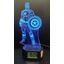 3Dmix 3DL-SMRT034 – 3D LED nočná lampa - Kapitán Amerika (Captain America) (Smart)