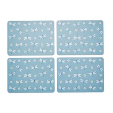 Korkovo-papierové prestieranie 4 ks 21.5x29 cm English Meadow - Cooksmart ®