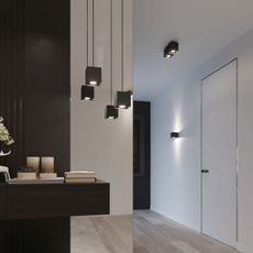 Brilagi -  LED Nástenné svietidlo MURO 1xG9/4W/230V čierna